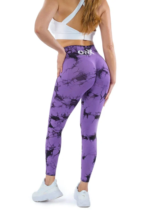 ONX Leggings - Black Purple - immagine 4